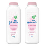 Kit Hora Do Sono Baby Óleo E Talco Corporal 200ml Johnsons