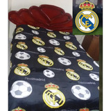 Juego De Sabanas  Para Cama Semidoble Real Madrid