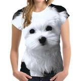 Tierna Playera Perrito Perro Mujer Blusa Camisa Camiseta Dog
