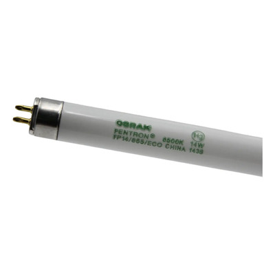 Tubo Fluorescente Osram 14w 6500k T5 G5 56 Cm Blanco Frío