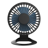 Ventilador De Escritorio Ventilador Negro Con Batería