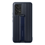 Funda Samsung Galaxy A53 5g Protective Standing Cover Color Azul Geométrico