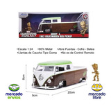  Groot  1963 Volkswagen Bus Pick Up Marvel 1:24 Jada