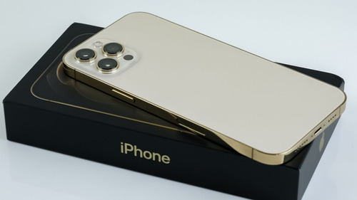  iPhone 12 Pro Max 128 Gb Dourado De Vitrine