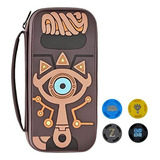 Estuche De Transporte De Silicona Zelda Compatible Con Ninte