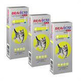 3 Bravecto Plus Gatos De 1,2 A 2,8 Kg  Transdermal - 112,5mg