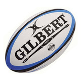 Pelota Gilbert Omega Rugby N5  Profesional Color Blanco