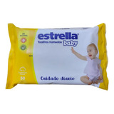 Toallitas Húmedas Estrella Baby Cuidado Diario X 50 Unidades