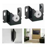 Suporte Tv Fixo 32 42,50 55 65 72  Polegadas Universal Preto