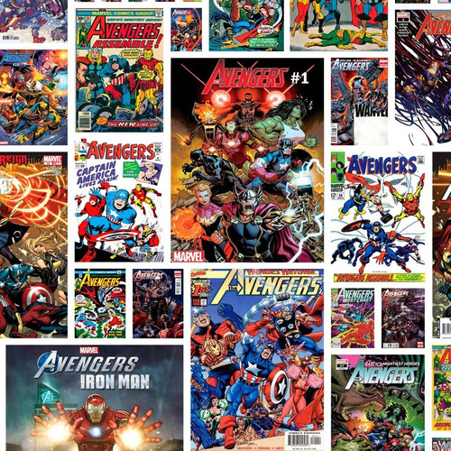 Papel De Parede Vingadores Marvel Avengers Quadrinhos Hq