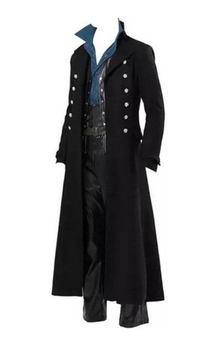 Gabardina De Ropa Gótica Steampunk For Hombre