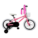 Bicicleta Infantil Philco Patio R16 Aluminio Llanta 2 Pared