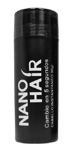 Nano Hair Frasco 30gs Fibra Keratina Pelo En Polvo Alopecia 