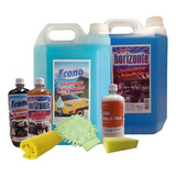 Kit Lavado Lavaderos Auto / Moto Premium Con 5 Productos