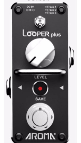 Pedal Guitarra Tom'sline Looper 3 Faixas- Alp-3s