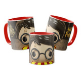 Mug Harry Potter Cabeza Harry  Taza Ceramica 11 Onz