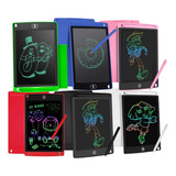 Kit C/ 6 Lousas Mágica Infantil Tablet Digital 8,5 Polegadas