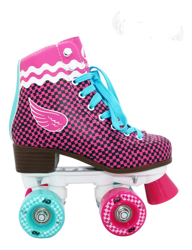 Patines Hd 4 Rueda Silicona Tipo Soy Luna Talla 28 A 36