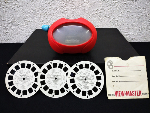 View Master Mattel 1998 Visor 3d 3 Discos Gaf Museo Louvre