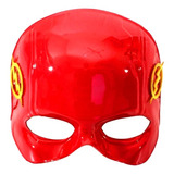 Mascara De Flash Rigida - Cotillón Waf Color Rojo