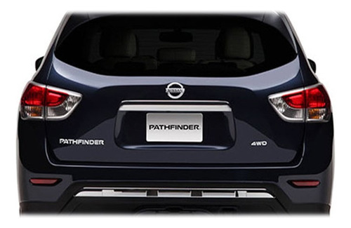Emblema Logo Posterior Nissan Pathfinder 4wd Original Foto 7