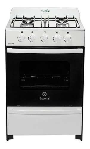 Cocina Escorial Master Multigas 4 Hornallas 56 Cm