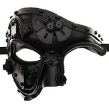 Máscara Veneciana Mecánica Para Hombre Para Mascarada Steam