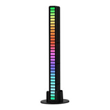 Barra Aluminio Luz Led Rgb Sensor Sonido Ritmo Gamer Colores