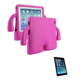 Capa Infantil P/galaxy Tab A7 T500/t505 10,4 Pel Vidro Rosa