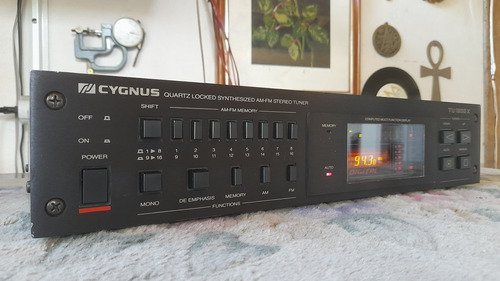 Cygnus Stereo Tuner Quartz Digital Tu 1800x Perfeito Zerado
