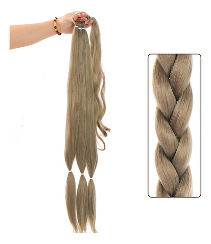 Diadema Wigs Braided Extensions Con Forma De Cola De Caballo