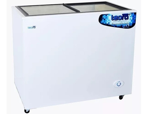 Freezer Horizontal Exhibidor Teora Fh350tv 352 Litros Dual