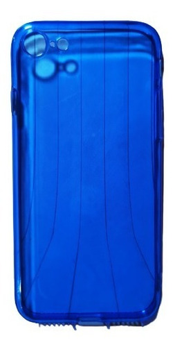 Carcasa iPhone 7/8/se2 Transparente Azul