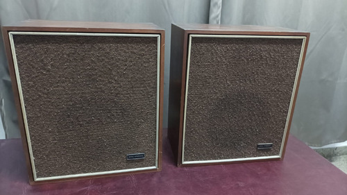 Par Bafles Parlantes Ken Brown Vintage 2 Vias 8 Ohms