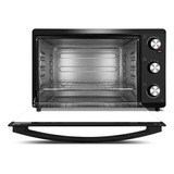 Forno Elétrico Philco Pfe44p Dupla Resistência 44l Cor Preto 110v