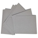 Papelão Cinza Holler 1.9mm  Horle 100 Pc 16x22 Capa Dura