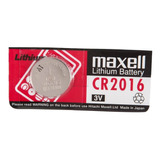 Pila 2016 Cr2016 3v Maxell Litio Pack 5 Unidades