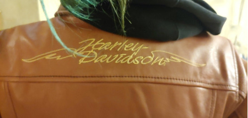 Harley Davidson Chamarra Piel; 3en1 , Dama: Mediana Hd Angel