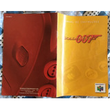 Manual Cartucho 007 Goldeneye Nintendo 64 Gradiente