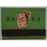 F9270 - Caixinha Fósforo Baccara American Bar - Fosforex