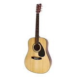Yamaha Fd01s Solid Parte Superior Guitarra Acústica Color Marrón Claro