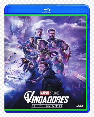 Vingadores - Ultimato  3d + 2d  Blu Ray Dublado E Lege