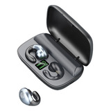 Audífonos Deportivos Inalámbricos Bluetooth S19 Tws Para C Color Negro