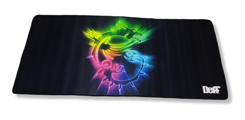 Mousepad Gamer Diseño Dragón Multicolor 90x40 Cm 