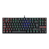 Teclado Mecánico Gamer Redragon Kumara K552-rgb Switch Blue