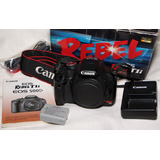 Canon Eos T1i Body 19mil Disparos Exelente Opcion + Lente