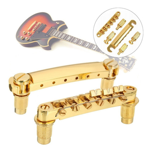 Puente Para Guitarra Les Paul Dorado EpiPhone Gibson Fender