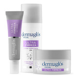 Kit Facial Dermaglós Ultra Firmeza Crema Dia Noche Y Ojos