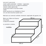 Mueble Escalonado, Organizador, Exhibidor Madera Aglomerada