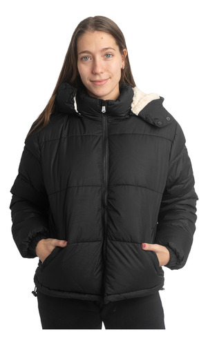 Campera Satori Camila Negro Mujer